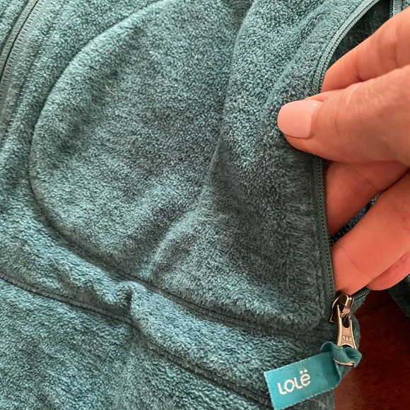 Lole green zip up jacket Sz S - Picture 5 of 10